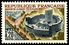 Image du timbre Maison de la Radio et de la Télévision