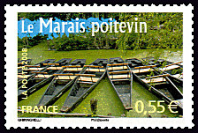 Image du timbre Le Marais Poitevin