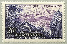 Image du timbre La Martinique - Le Mont Pelé