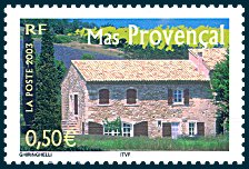 Image du timbre Mas provençal