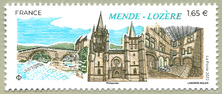 Image du timbre Mende - Lozère