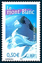 Image du timbre Le Mont-Blanc