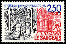 Image du timbre Montbenoît le Saugeais