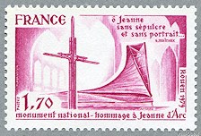 Image du timbre Monument national - Hommage à Jeanne d'Arc 
