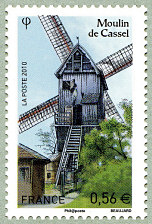 Image du timbre Moulin de Cassel