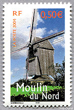 Image du timbre Moulin du Nord