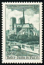 Image du timbre Notre-Dame de Paris
