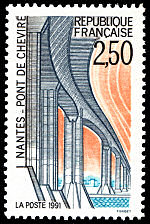 Image du timbre Nantes - Pont de Cheviré