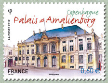Image du timbre Le Palais Amalienborg