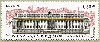 Image du timbre Palais de Justice historique de Lyon