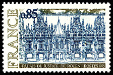 Image du timbre Le Palais de Justice de Rouen