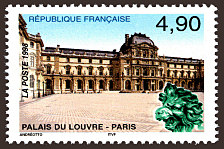 Image du timbre Paris - Palais du Louvre