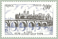 Image du timbre Le Pont-Neuf à Paris