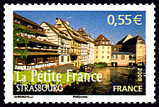 Image du timbre La Petite France - Strasbourg