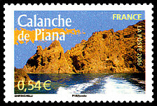 Image du timbre Calanche de Piana
