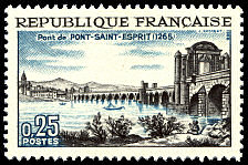 Image du timbre Pont de Pont-Saint-Esprit (1265)