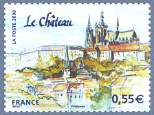 Image du timbre Le château