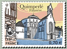 Image du timbre Quimperlé - Finistère