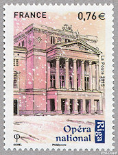 Image du timbre Opera national