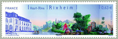 Image du timbre Rixheim - Haut-Rhin
