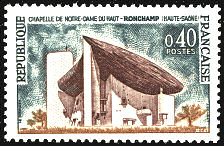 Image du timbre Chapelle Notre-Dame du HautRonchamp (Haute Saône)