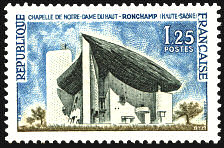 Image du timbre Chapelle Notre-Dame du HautRonchamp (Haute Saône)