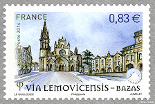 Image du timbre Via Lemovicemsis - Bazas