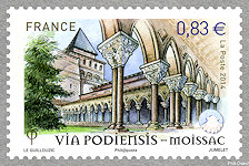 Image du timbre Via Podiensis - Moissac