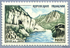 Image du timbre Vallée de la Sioule
