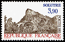 Image du timbre Solutré