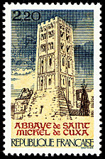 Image du timbre Abbaye Saint-Michel-de-Cuxa