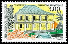Image du timbre Saint-Pierre - Patrimoine réunionnais