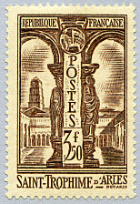 Image du timbre ArlesCloître de l´Eglise Saint Trophime