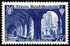 Image du timbre Abbaye de Saint Wandrille