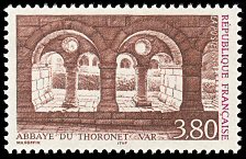 Image du timbre Abbaye du Thoronet - Var
