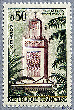 Image du timbre Tlemcen - AlgérieLa Grande Mosquée