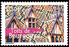 Image du timbre Toits de Bourgogne