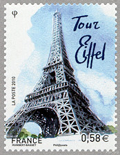 Image du timbre Tour Eiffel