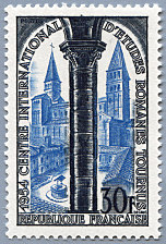 Image du timbre Centre international d´études romanes -  Tournus