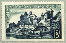 Image du timbre Uzerche - Corrèze