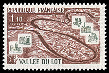 Image du timbre Vallée du Lot