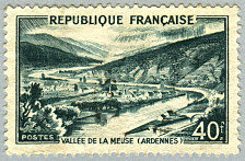 Image du timbre Vallée de la Meuse