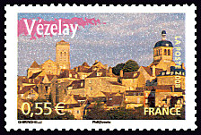 Image du timbre Vézelay