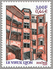 Image du timbre Le vieux Lyon