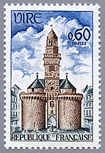 Image du timbre VireLa Porte et la tour de l´Horloge