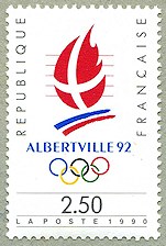 Image du timbre Albertville 92