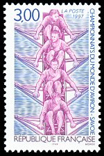 Image du timbre Championnats du monde d´aviron - Savoie