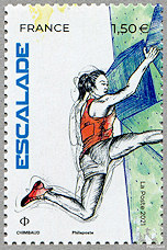 Image du timbre Escalade