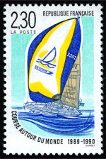 Image du timbre Bateau La PosteCourse autour du Monde 1989-1990