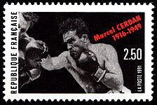 Image du timbre Marcel Cerdan 1916-1949